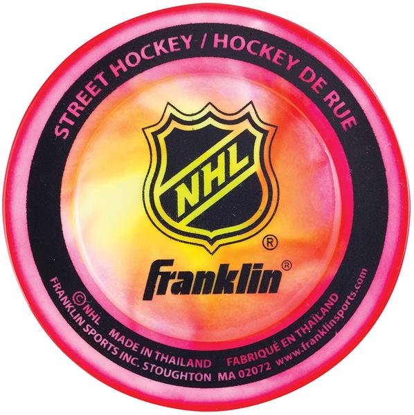 Imagem de Franklin Sports Street Hockey Pucks - Disco de treino de hóquei indoor e street - 3-Pucks Cores Variadas