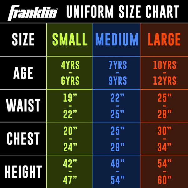 Imagem de Franklin Sports unissex adolescente NFL Youth Deluxe Uniform Set, 