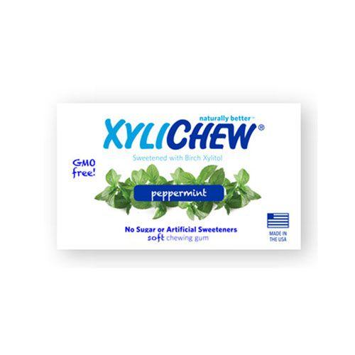 Imagem de Frasco de goma XyliChew de hortelã-pimenta 60 CT da Xylichew (pacote com 2)