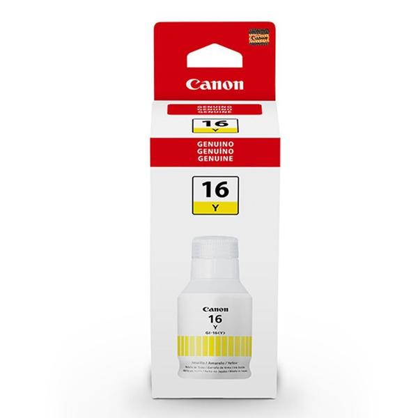 Imagem de Frasco de Tinta Canon GI 16 amarelo