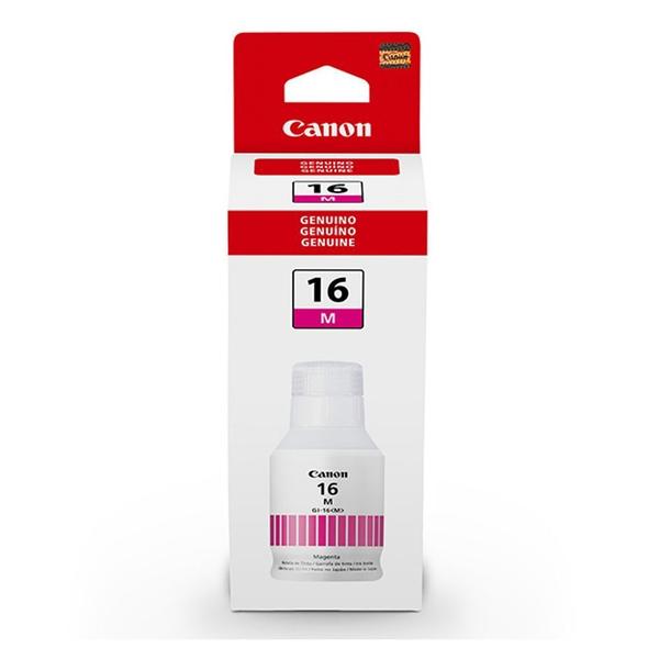 Imagem de Frasco de Tinta Canon GI 16 Magenta Para GX7010 e GX6010