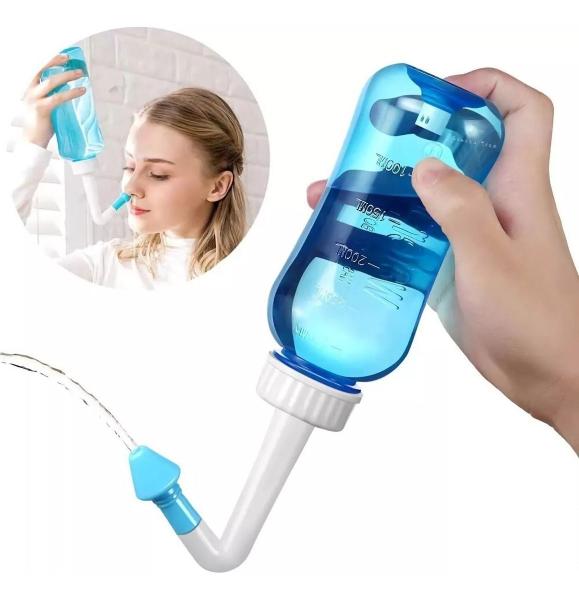 Imagem de Frasco Lavagem Nasal Irrigador Nasal De 300 Ml