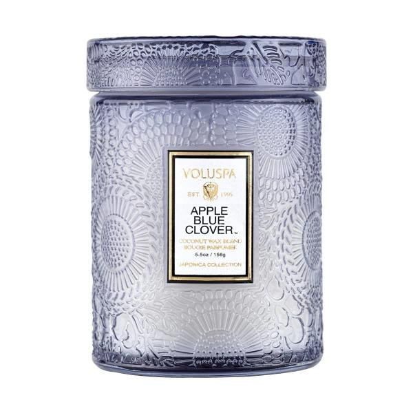 Imagem de Frasco pequeno Candle Voluspa Apple Blue Clover Scent 50h Burn