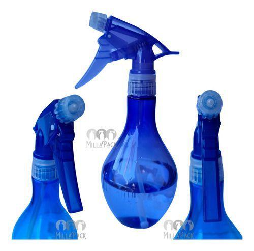 Imagem de Frasco Pet de 500ml Com Pulverizador azul