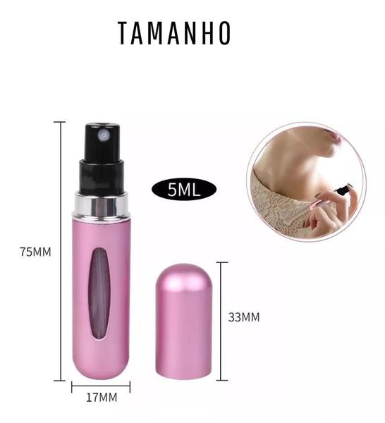 Frasco Porta Perfume, Mini Spray, Mini Aromatizador de Perfume 5ml Recarregável, Bisnaga Plástica 30g Tampa Flip Branca - JLIT Imagem de Frasco Porta Perfume, Mini Spray, Mini Aromatizador de Perfume 5ml Recarregável, Bisnaga Plástica 30g Tampa Flip Branca