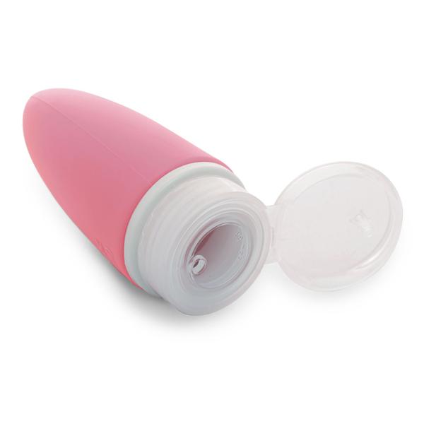 Imagem de Frasco Reutilizável para Viagens de Silicone Rosa 60ml Lyor