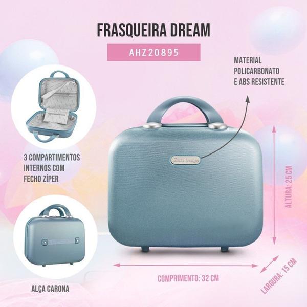 Imagem de Frasqueira de Viagem Dream Jacki Design - Azul Celeste