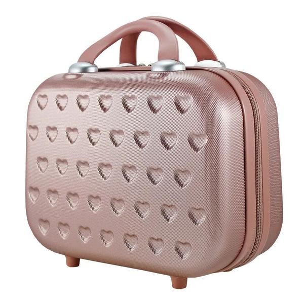 Frasqueira de Viagem Maleta Necessaire Rígida ABS Grande de Mão Bordo - Jacki Design Imagem de Frasqueira de Viagem Maleta Necessaire Rígida ABS Grande de Mão Bordo
