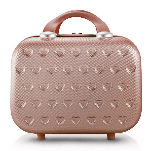 Frasqueira de Viagem Maleta Necessaire Rígida ABS Grande de Mão Bordo - Jacki Design Imagem de Frasqueira de Viagem Maleta Necessaire Rígida ABS Grande de Mão Bordo