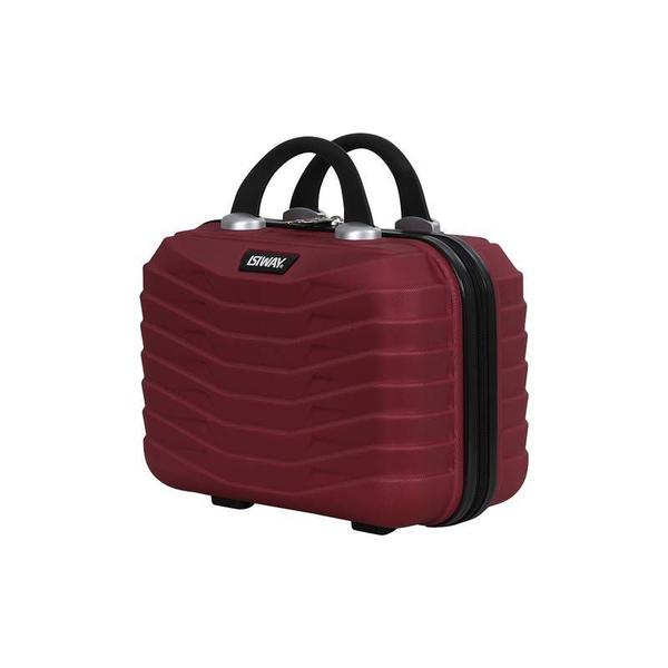 Imagem de Frasqueira Necessaire Bolsa de Viagem Abs Ibiza Vinho Isiway