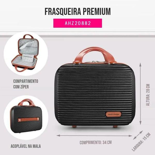 Imagem de Frasqueira Premium Jacki Design Bolsa Viagem Abs