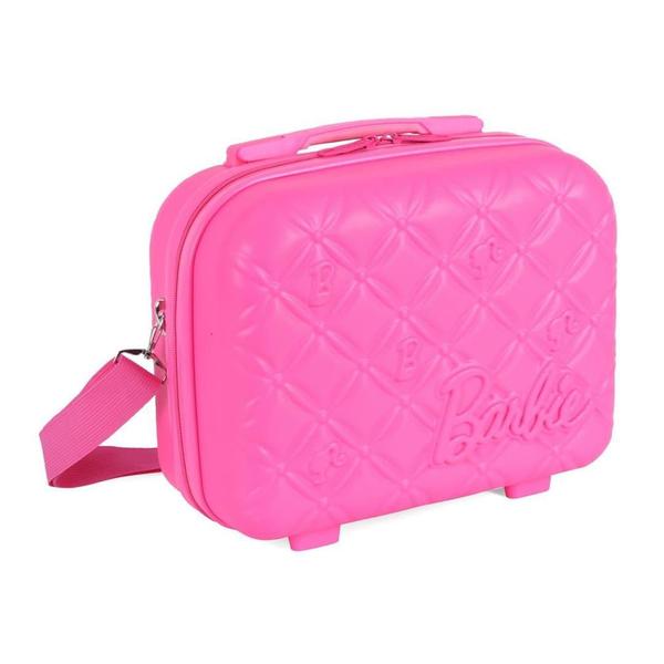 Imagem de Frasqueira Viagem Feminina Barbie Luxcel 14 Fr10458Bb Rosa