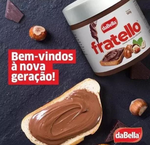 Fratello Creme de Avelã com Cacau 370g daBella Imagem de Fratello Creme de Avelã com Cacau 370g daBella