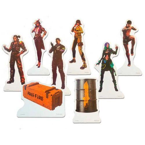 Free Fire Decoracao de Mesa Aniversario 8 Unidades - festcolor Imagem de Free Fire Decoracao de Mesa Aniversario 8 Unidades