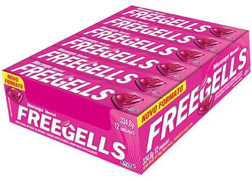 Imagem de Freegells Drops Cereja Mentol c/12 - Riclan