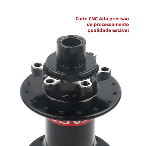 Imagem de Freehub Boost Thru Novatec MTB - 32 Furos, HG/MS/XD, 8-12 Velocidades