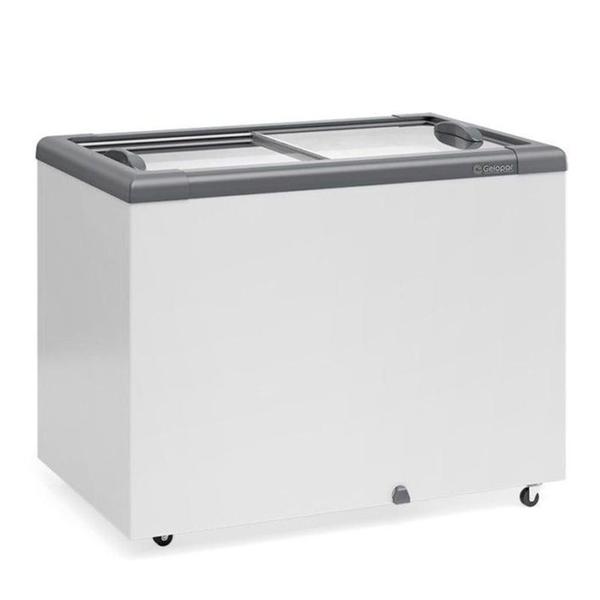 Imagem de Freezer/Conservador Horizontal GHD-300 - Dupla Ação 295 Litros Tampa de Vidro - Gelopar