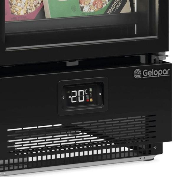 Freezer/Conservador Vertical Conveniência para Congelados GCVC-950 EL CB PR Gelopar - Preto 957L Frost Free Led Perimetral -12C a -20C Imagem de Freezer/Conservador Vertical Conveniência para Congelados GCVC-950 EL CB PR Gelopar - Preto 957L Frost Free Led Perimetral -12C a -20C