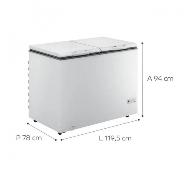 Imagem de Freezer Horizontal Consul 2 Portas CHB42F 414L