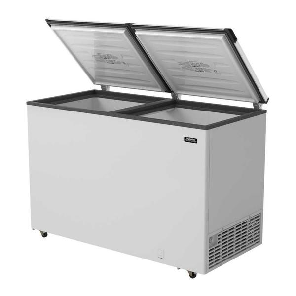 Imagem de Freezer Horizontal Dupla Ação 468 Litros Tampa Cega ECH500 220V - Esmaltec