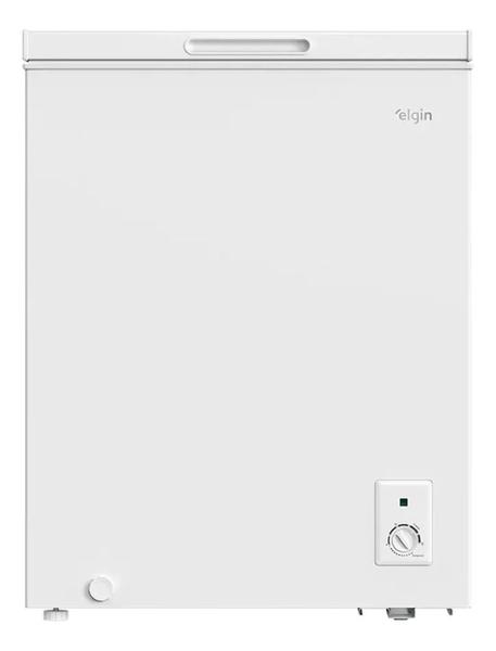 Freezer Horizontal Elgin ZAFN142D1NA 142L com Cesta Aramada Branco 110V