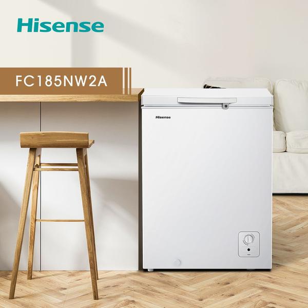 Freezer Horizontal Hisense 142 litros FC185NW 1 Porta Branco Imagem de Freezer Horizontal Hisense 142 litros FC185NW 1 Porta Branco