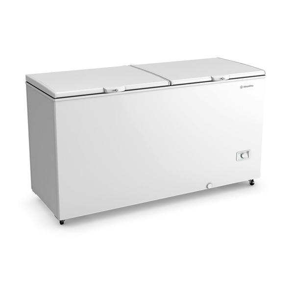 Freezer Horizontal Inverter Dupla Ação Metalfrio DA550IFTech 543 Litros Branco Bivolt Freezer Horizontal Inverter Dupla Ação Metalfrio DA550IFTech 543 Litros Branco Bivolt
