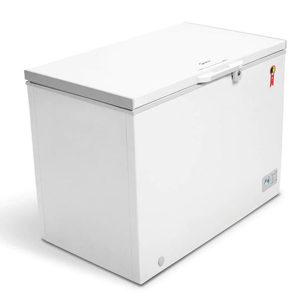 Imagem de Freezer Horizontal Midea 295 Litros RCFA31 4 funções - Branco