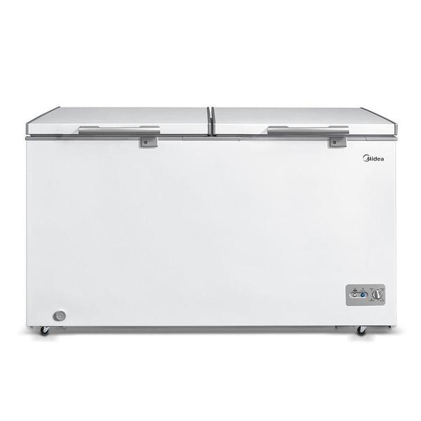 Imagem de Freezer Horizontal Midea 362L 2 Portas MDRC522FZD011 Branco