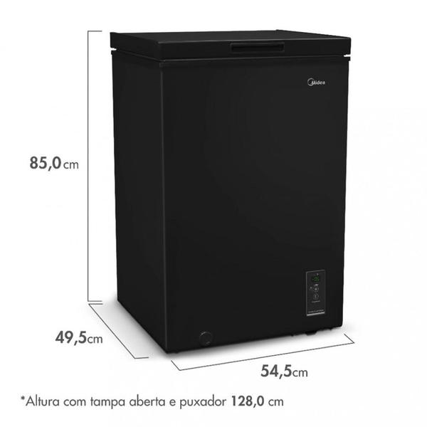 Imagem de Freezer Horizontal Midea FlexBeer CBA10P 100L