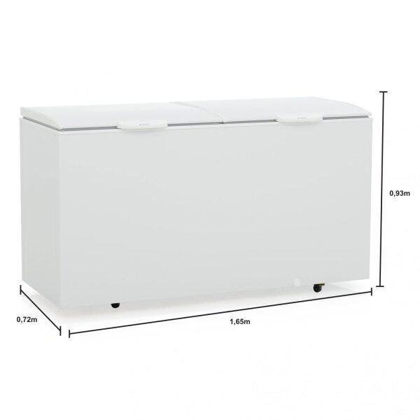 Imagem de Freezer Horizontal Skin Condenser GHBS-510 Gelopar 127v