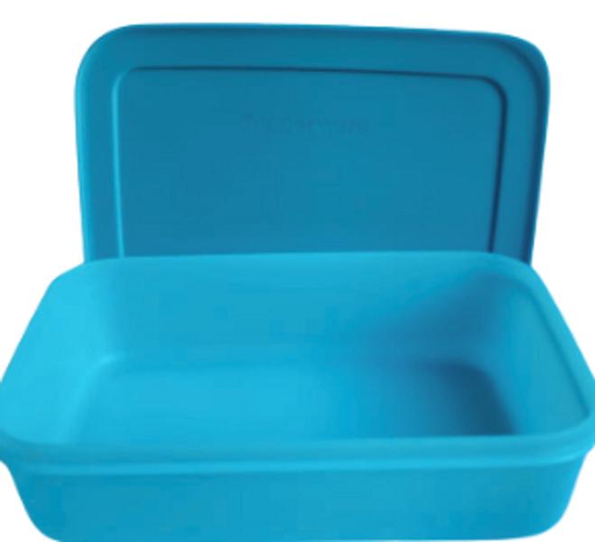 Imagem de Freezer Line Baixo 1 Litro Verde água Tupperware