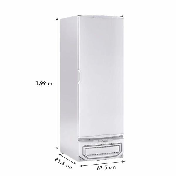 Imagem de Freezer para Gelo Vertical 570 Litros Branco Gelopar 127v