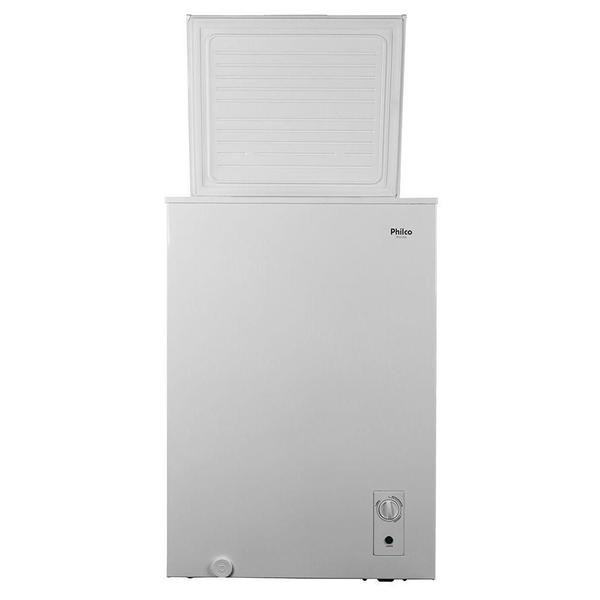 Imagem de Freezer Philco Horizontal 1 Porta Degelo Manual 99 Litros Branco 220V PFH105B