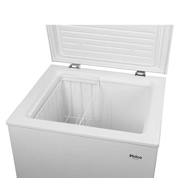 Imagem de Freezer Philco Horizontal 1 Porta Degelo Manual 99 Litros Branco 220V PFH105B