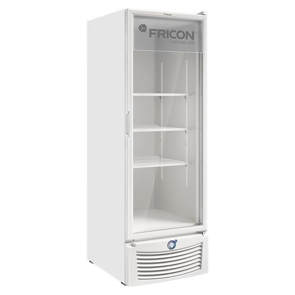 Imagem de Freezer Tripla Ação Vertical 569 Litros Fricon VCET569V Porta de Vidro Branco 220v