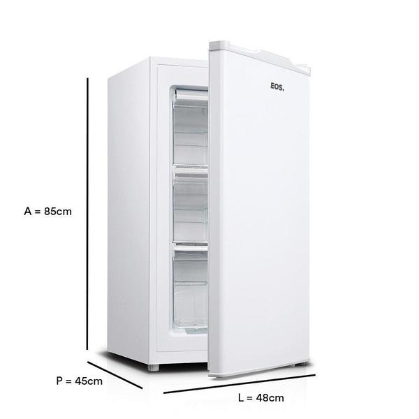 Imagem de Freezer Vertical EOS 66 Litros EcoGelo Slim EFV70 110V