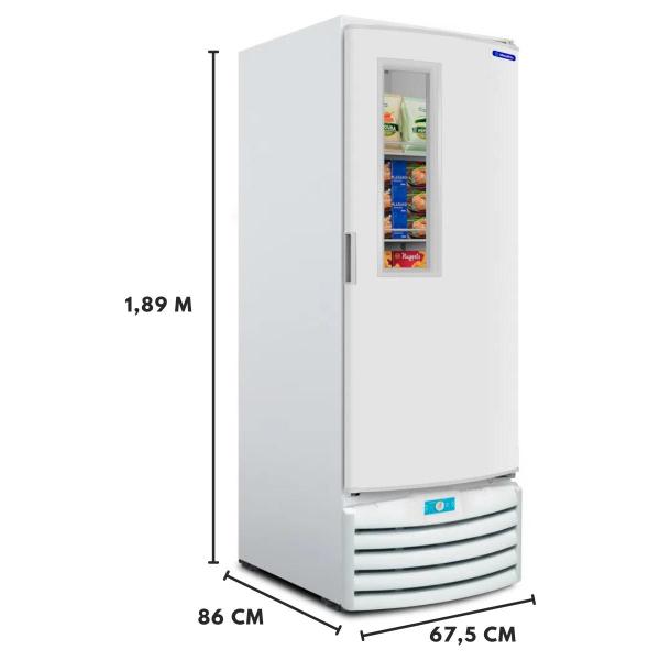 Imagem de Freezer Vertical Tripla Ação Conservador Refrigerador VF55FT Visa Cooler Metalfrio