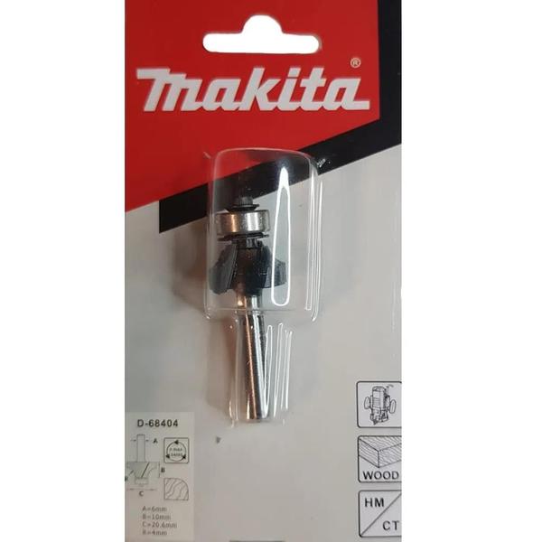 Imagem de Fresa de borda 6mm x 20.6mm - d-68404 - makita