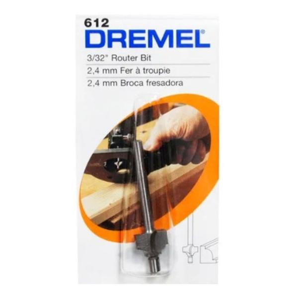 Imagem de Fresa Para Borda Com Guia 2,4Mm Dremel (612) - 2615000612