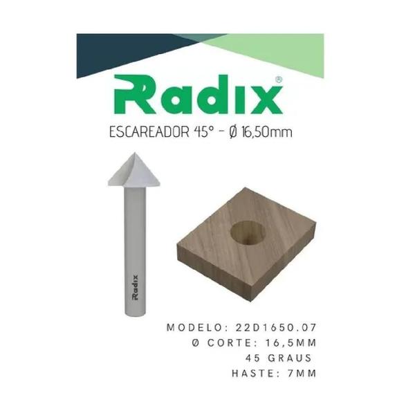 Imagem de Fresa para tupias 8x6mm manuais 2059075.01 radix