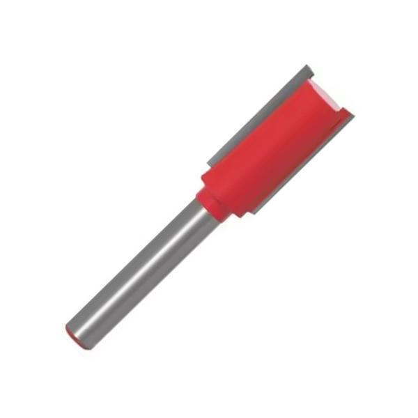 Imagem de Fresa Reta Dois Cortadores Haste 1/4 Pol. 6X6MM Vaz Tools