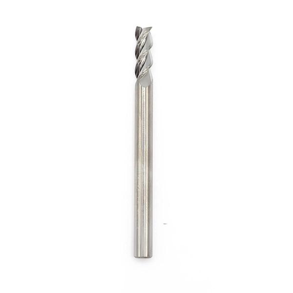 Imagem de Fresa Topo Reto Metal Duro 4 mm 3 Cortes Para Alumínio 55HRC