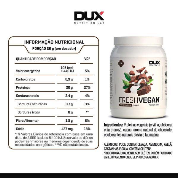 Imagem de Fresh Vegan Dux Nutrition - 520g