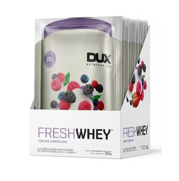 Imagem de Fresh Whey Display 290g (10 Sachês de 29g) - Sabor: Frutas Vermelhas (310g).