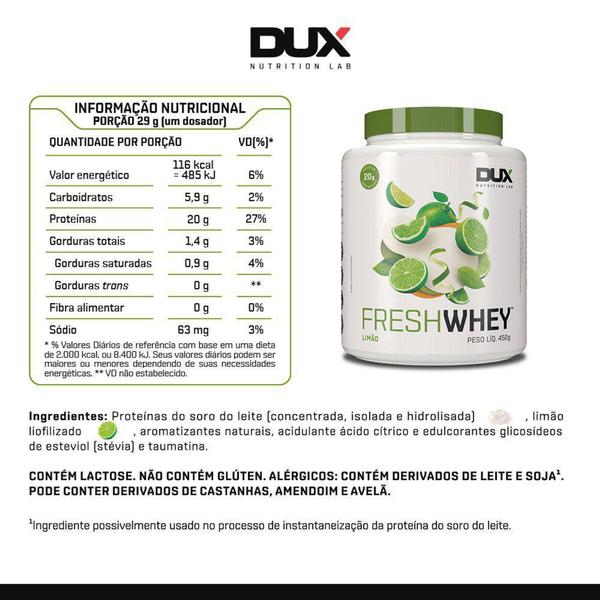 Imagem de Fresh Whey Dux Nutrition 450G