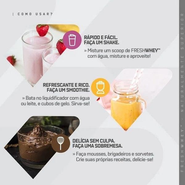 Fresh Whey Sachê (29g) - Sabor: Limão - Dux Nutrition Imagem de Fresh Whey Sachê (29g) - Sabor: Limão