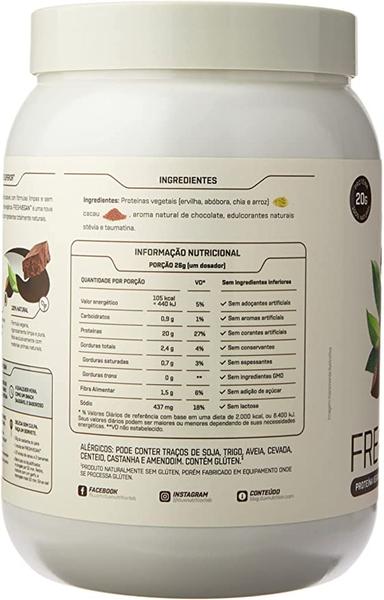 FRESHVEGAN CACAU - POTE 520g - DUX Imagem de FRESHVEGAN CACAU - POTE 520g - DUX