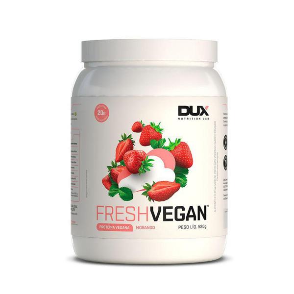 Imagem de FreshVegan Morango (520gr) - Dux Nutrition