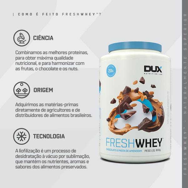 Imagem de FRESHWHEY CHOCOLATE E PASTA DE AMENDOIM - POTE 450g